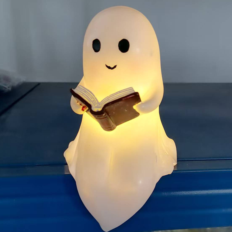 Diy Halloween Electronics - Yeni Sevimli Hayalet Kitap Okuyan Lamba