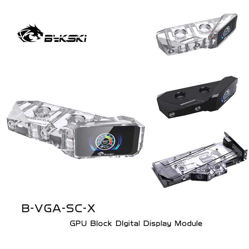 Oled Display Module - Bykski B-VGA-SC-X OLED Dijital Ekran LCD