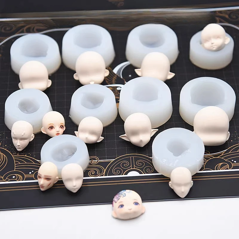 Diy Q - Ultra hafif Kil Bebek Silikon Yüz