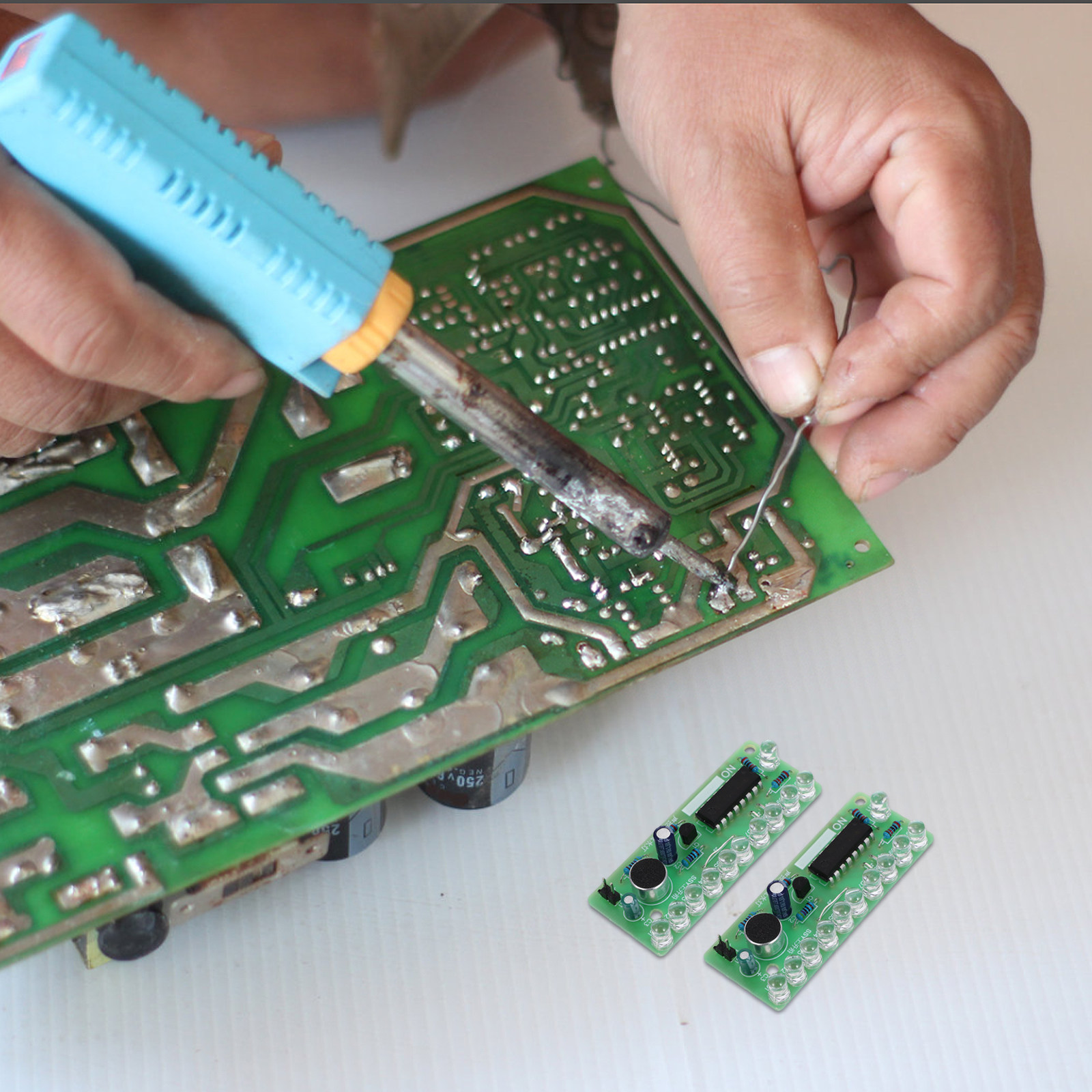 Diy In Electronics - 2'li Set Ses Kontrollü LED Akış