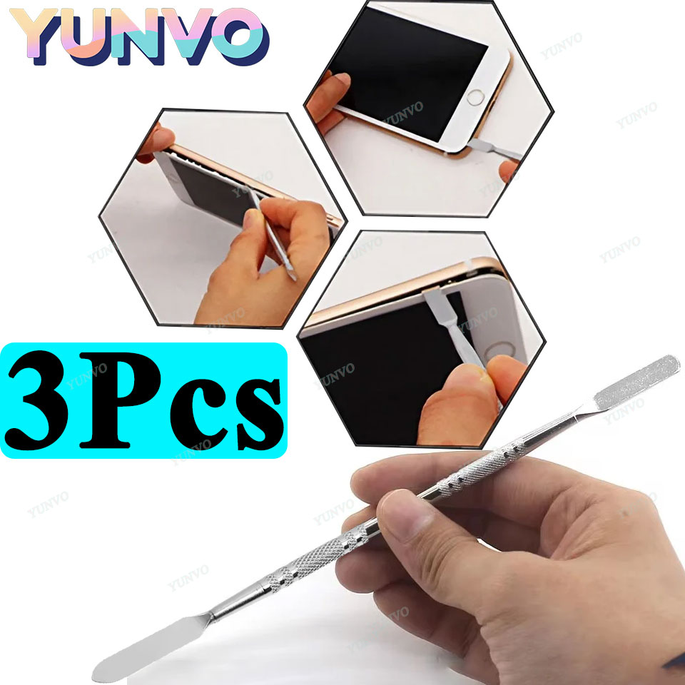 Diy Electronics Tools - 3 Adet Metal Spudger Levye Paslanmaz