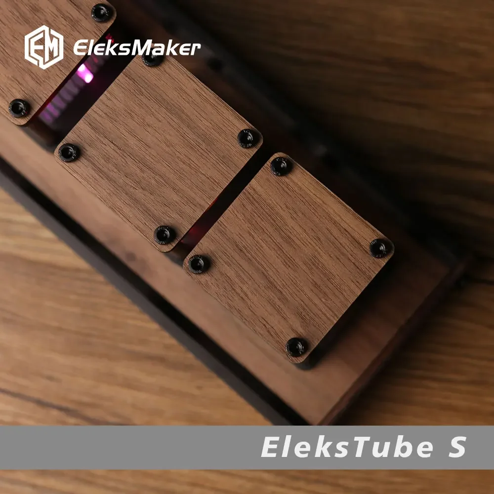 Diy Electronics Gift Ideas - RGB Nixie Tüp Saat DIY Masa