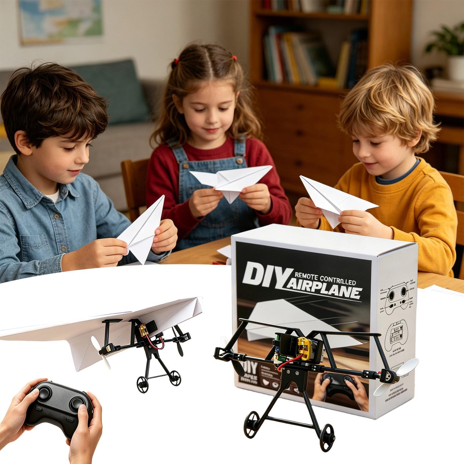 Diy Electronics Kits - Kendin Yap RC Kağıt Uçak Kiti,