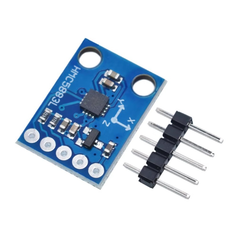 Diy Electronics Test Equipment - Üç Eksenli Manyetometre Modülü GY 273