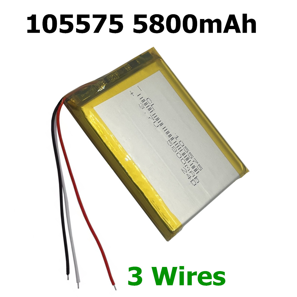 Diy Electronics Book - 105575 5800 mAh 3.7 V Lityum