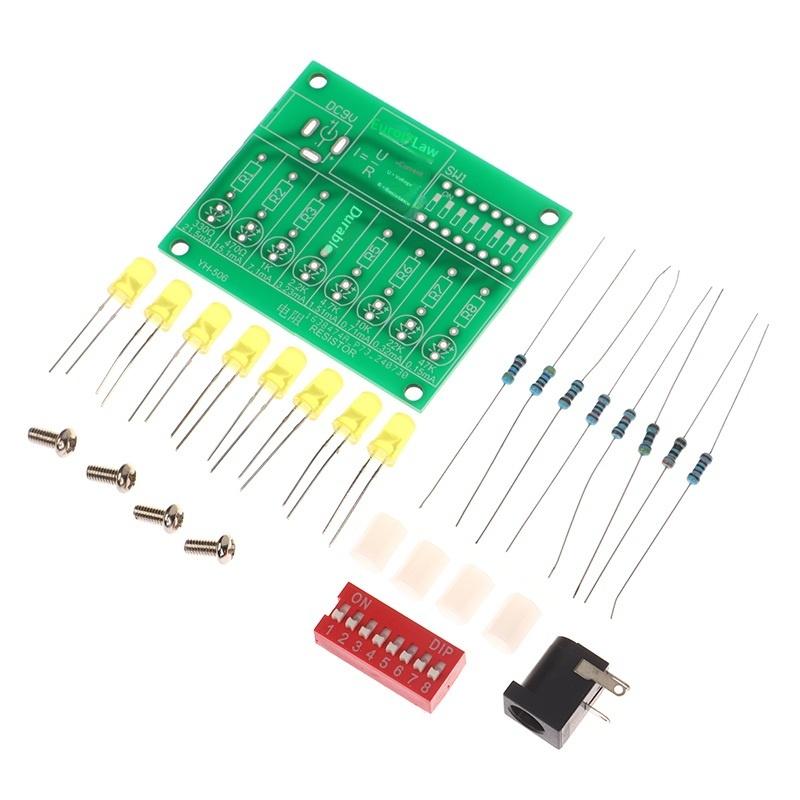 Diy Electronics Test Equipment - Öğrenci Elektronik Lehimleme Seti LED Akım