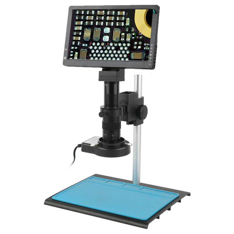 Diy Electronics Microscope - 180X 12MP 9 inç LCD Ekran