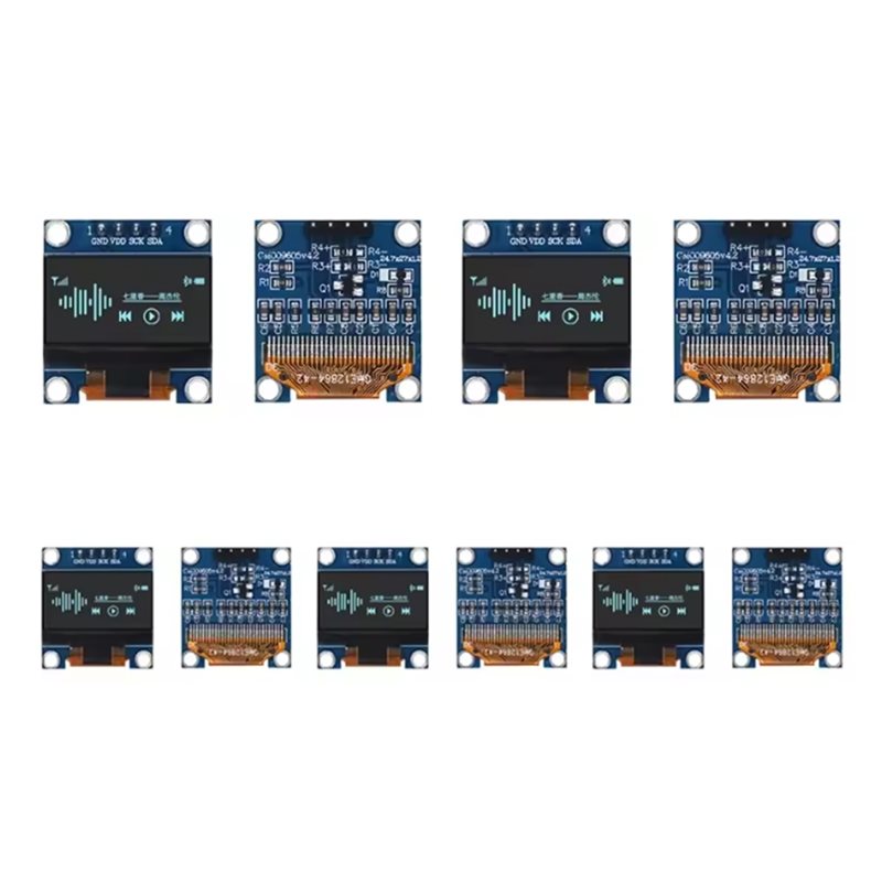 Oled Display Module - Arduino için 5PCS 0.96 İnç OLED