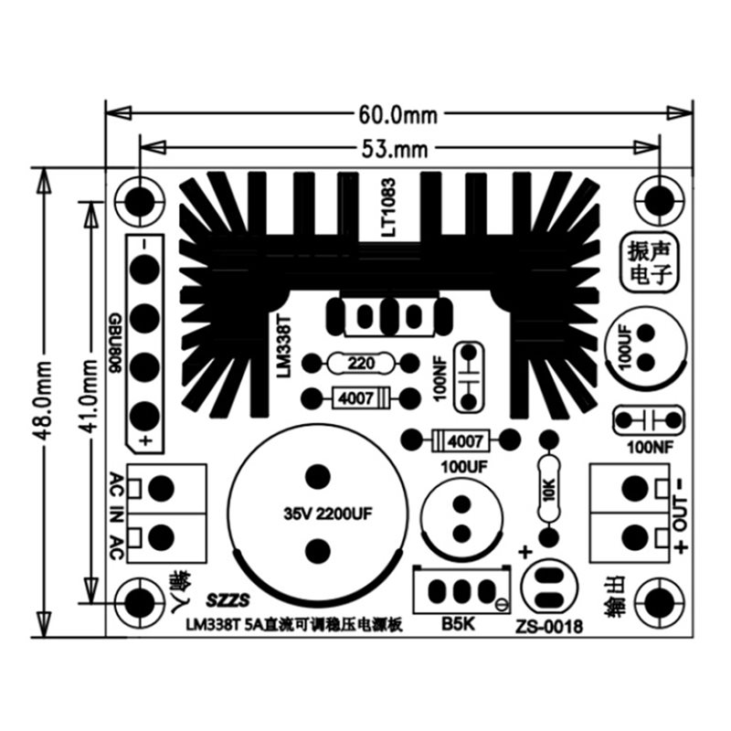 AA08-2X Ayarlanabilir Lineer R - Diy Electronics Filament incelemesi ve fiyatı