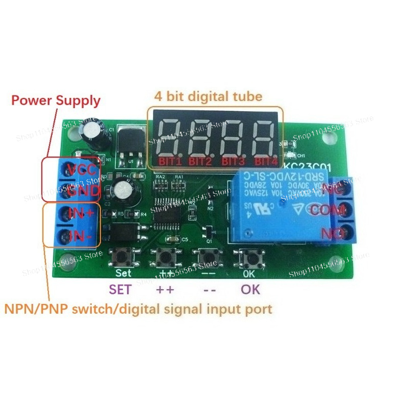 Çok İşlevli Nabız Sayacı Anaht - Relay Module 5V incelemesi ve fiyatı