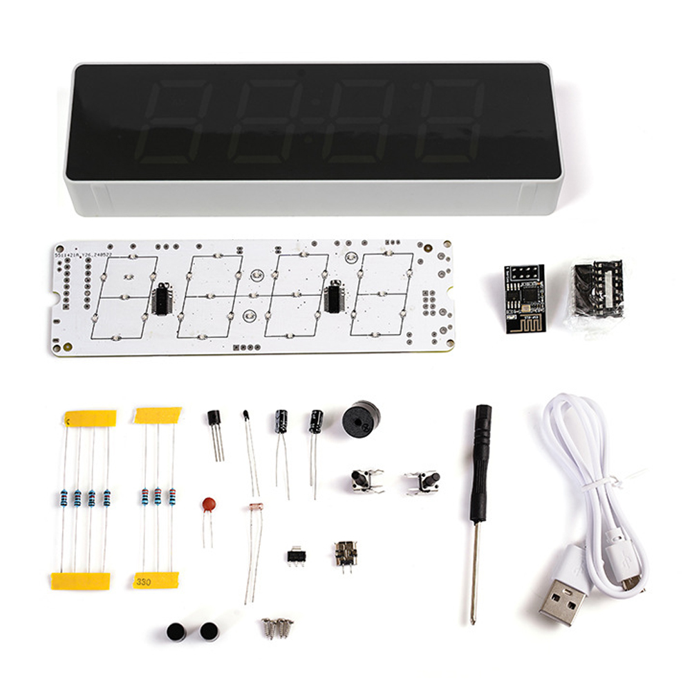 ESP8266 IoT renkli WiFi saat k - Diy Electronics Com incelemesi ve fiyatı