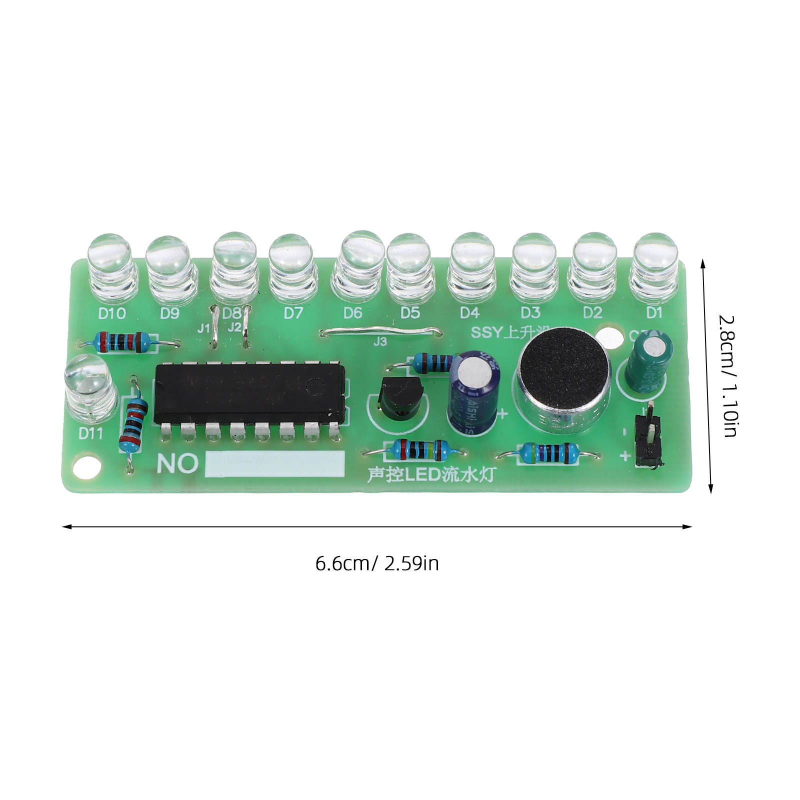 2'li Set Ses Kontrollü LED Akı - Diy In Electronics incelemesi ve fiyatı
