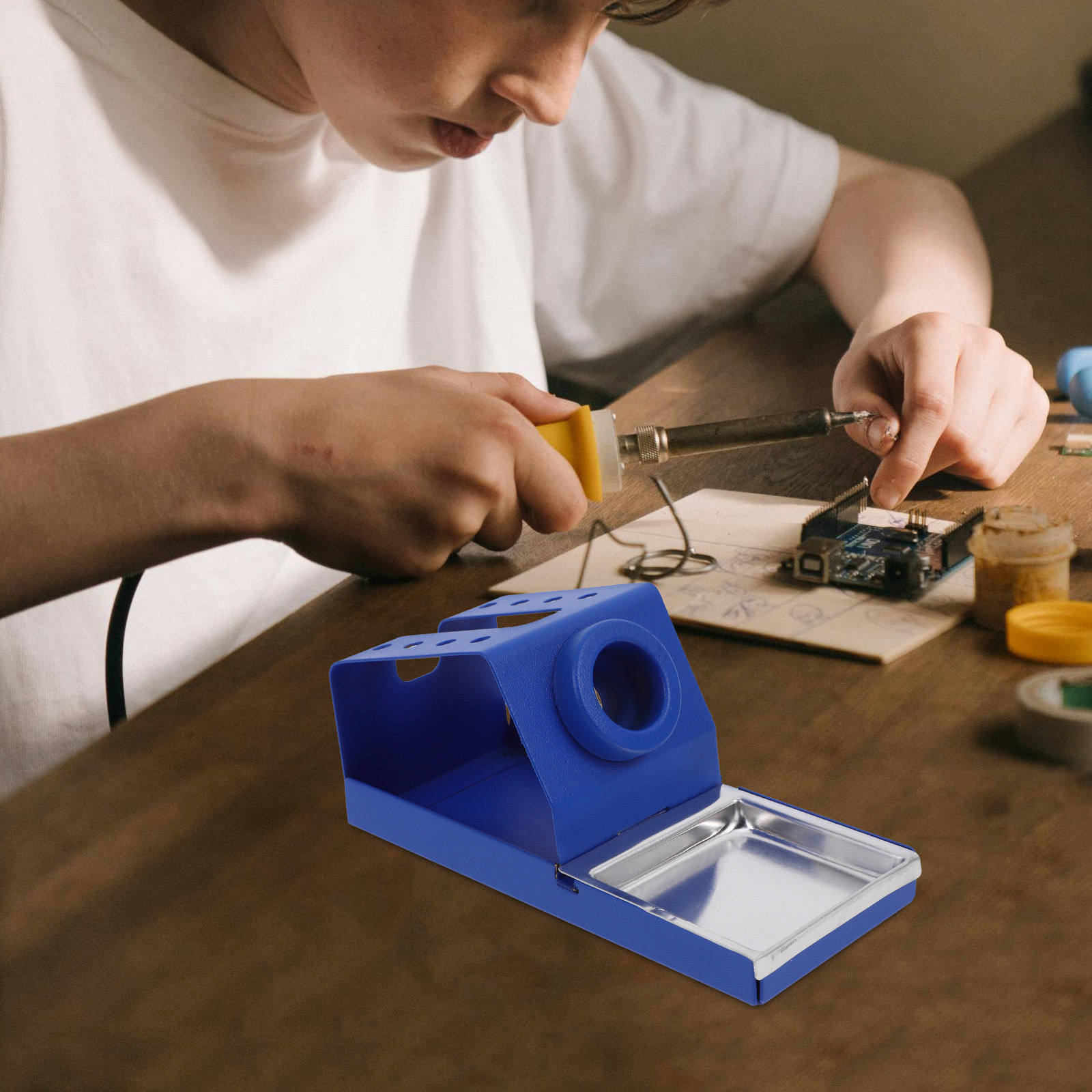 Lehimleme Ütüsü Standı Tamamen - Diy Electronics Workstation incelemesi ve fiyatı