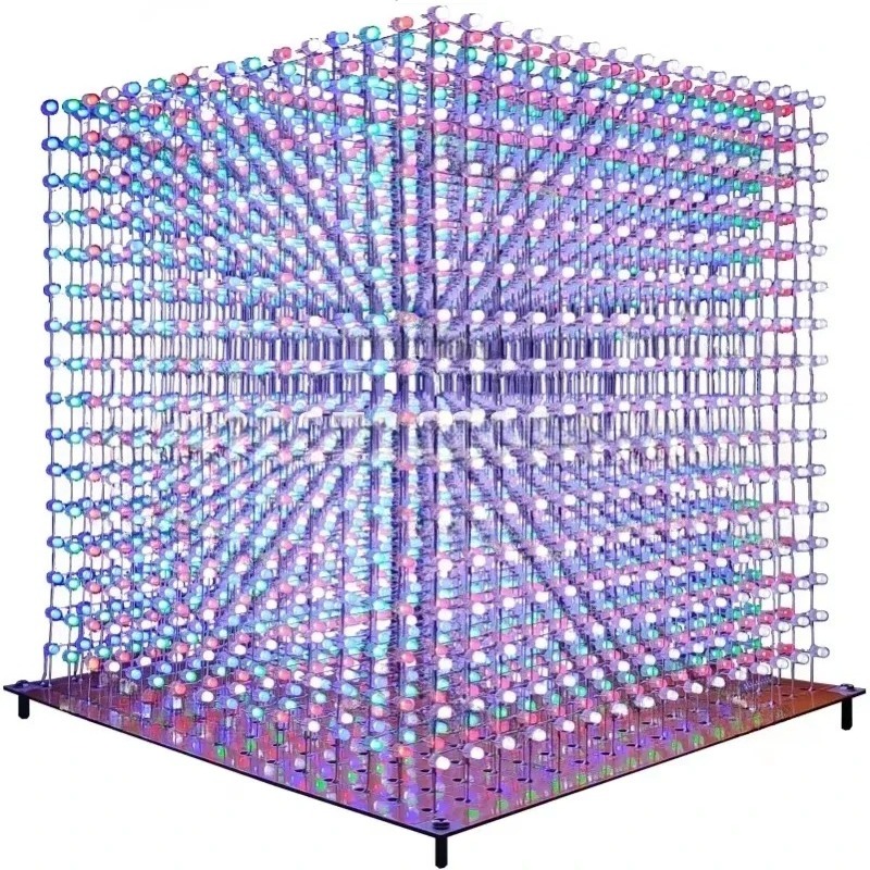 3 D16mini Işık Küpü Kiti 16x16 - Diy In Electronics incelemesi ve fiyatı
