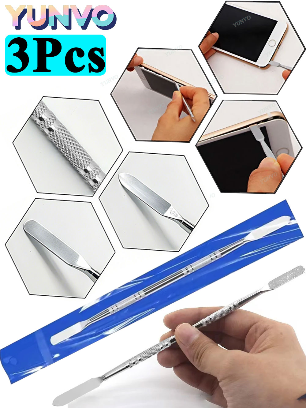 3 Adet Metal Spudger Levye Pas - Diy Electronics Tools incelemesi ve fiyatı
