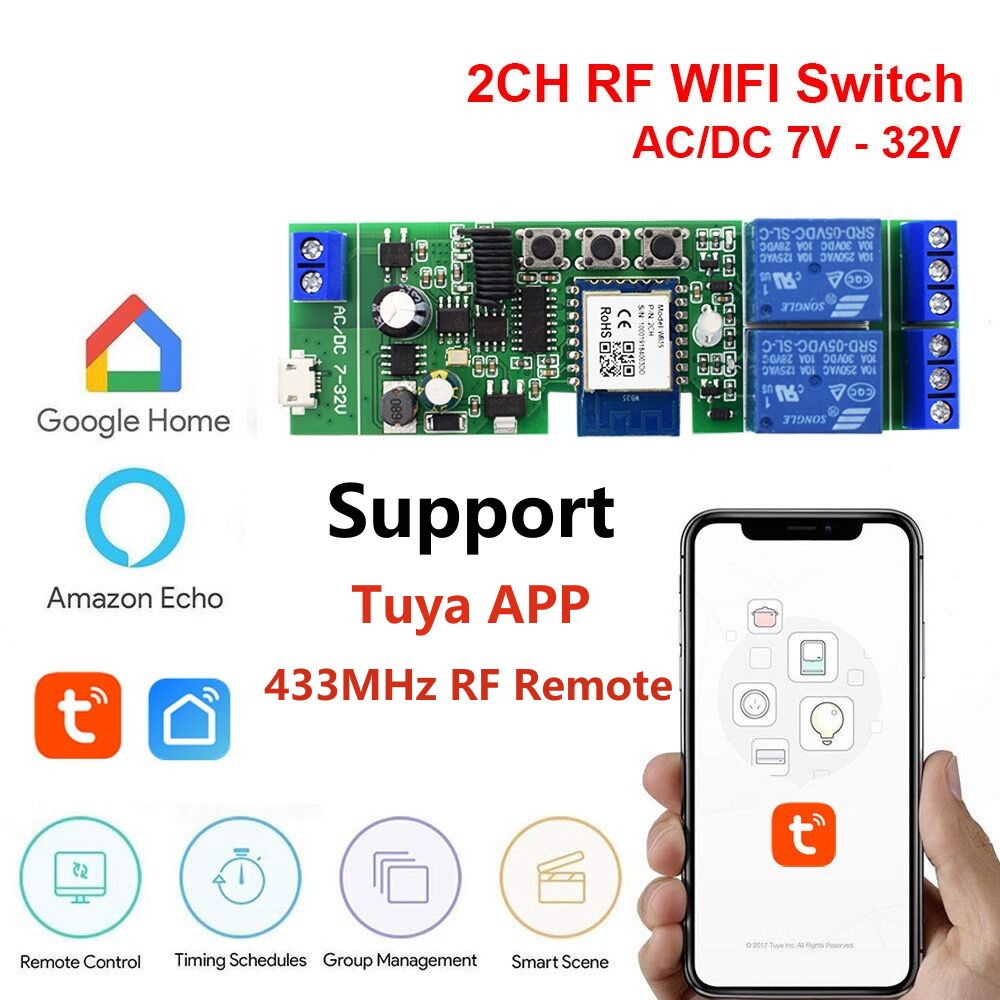 Alexa Akıllı Anahtar Tuya Akıl - Relay Module 5V incelemesi ve fiyatı