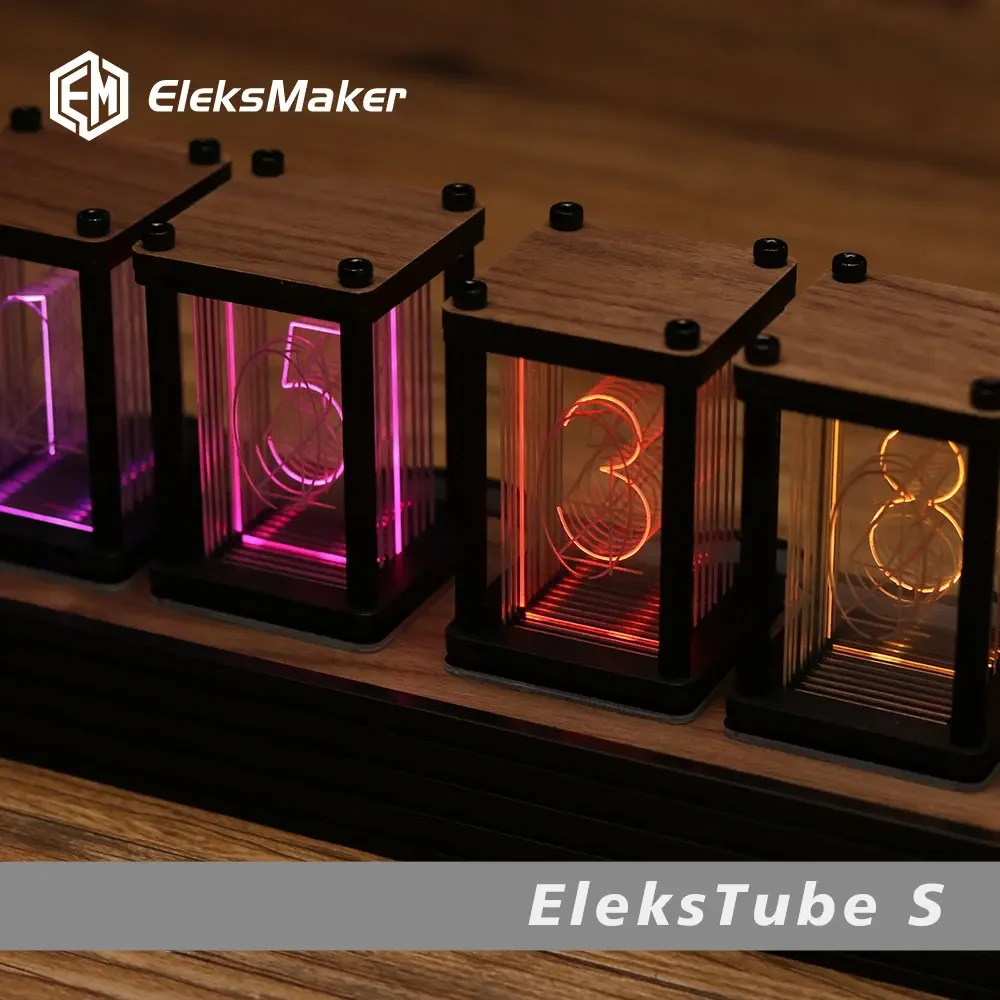RGB Nixie Tüp Saat DIY Masa Sa - Diy Electronics Gift Ideas incelemesi ve fiyatı