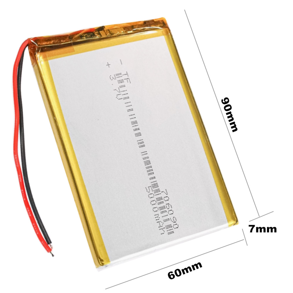 1-10 adet 3.7V 5000mAh 706090  - Diy Electronics Book incelemesi ve fiyatı