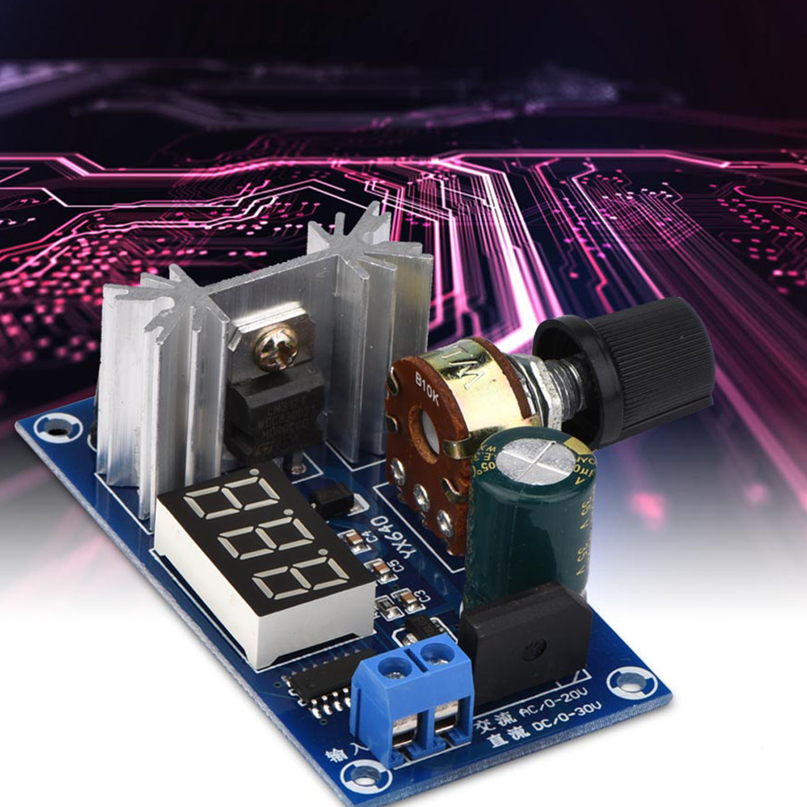 LM317 Güç Regülatörü LM317 Aya - Lm317 Voltage Regulator incelemesi ve fiyatı