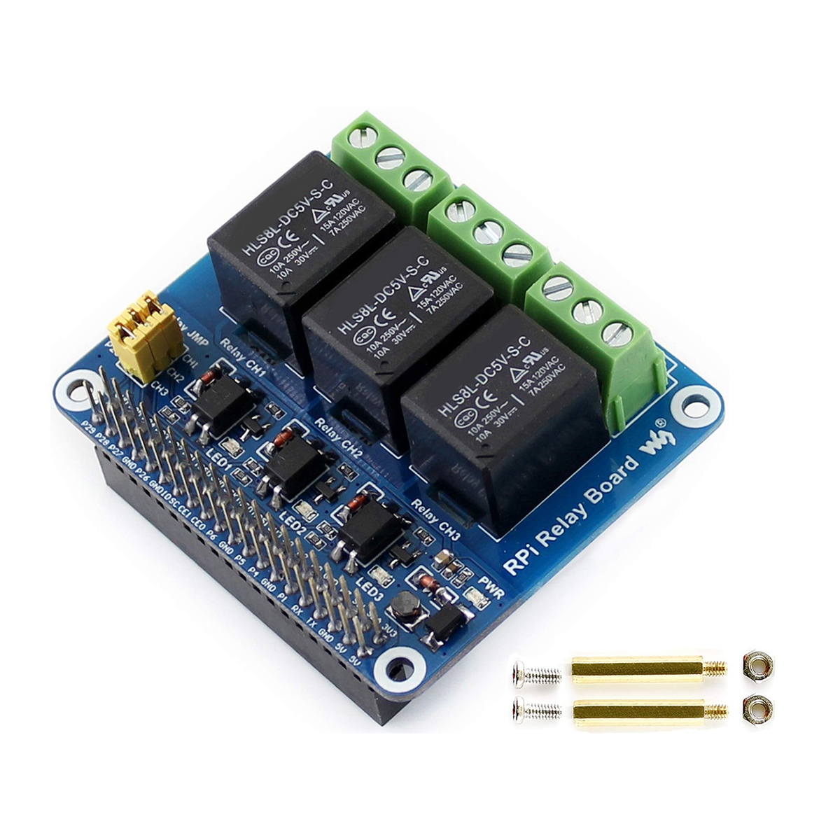 Waveshare 5V 3 Kanallı Röle Mo - Relay Module 5V incelemesi ve fiyatı