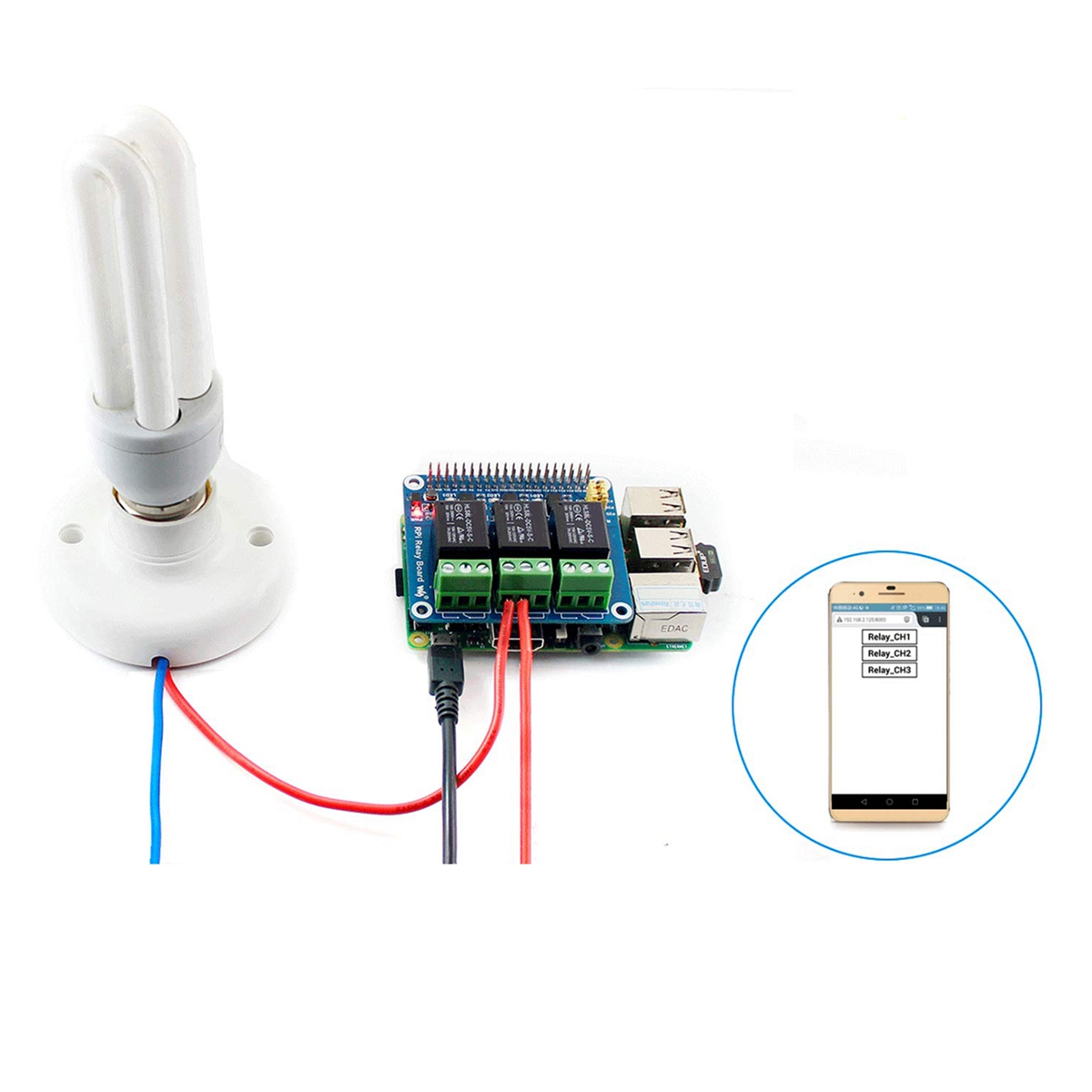 Waveshare 5V 3 Kanallı Röle Mo - Relay Module 5V incelemesi ve fiyatı