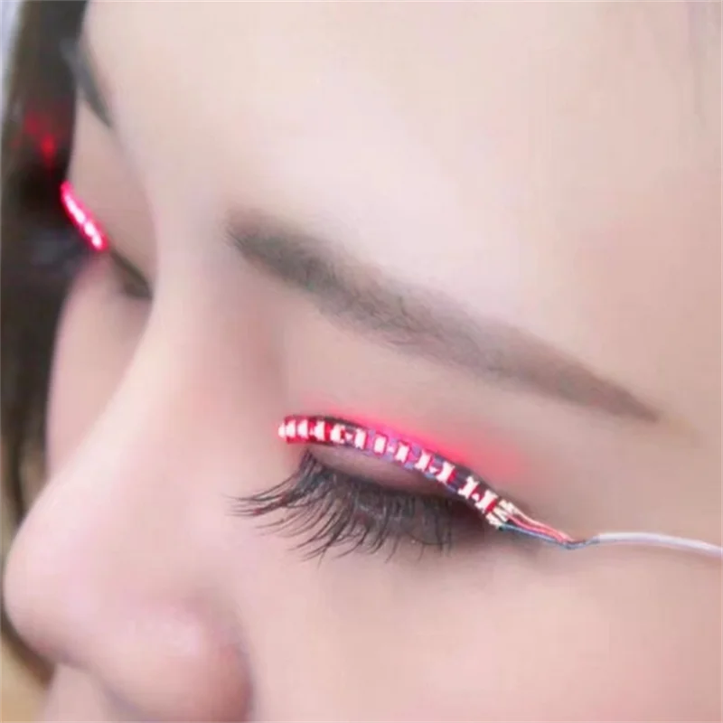 1 Çift LED Takma Kirpik, Makya - Diy Halloween Electronics incelemesi ve fiyatı