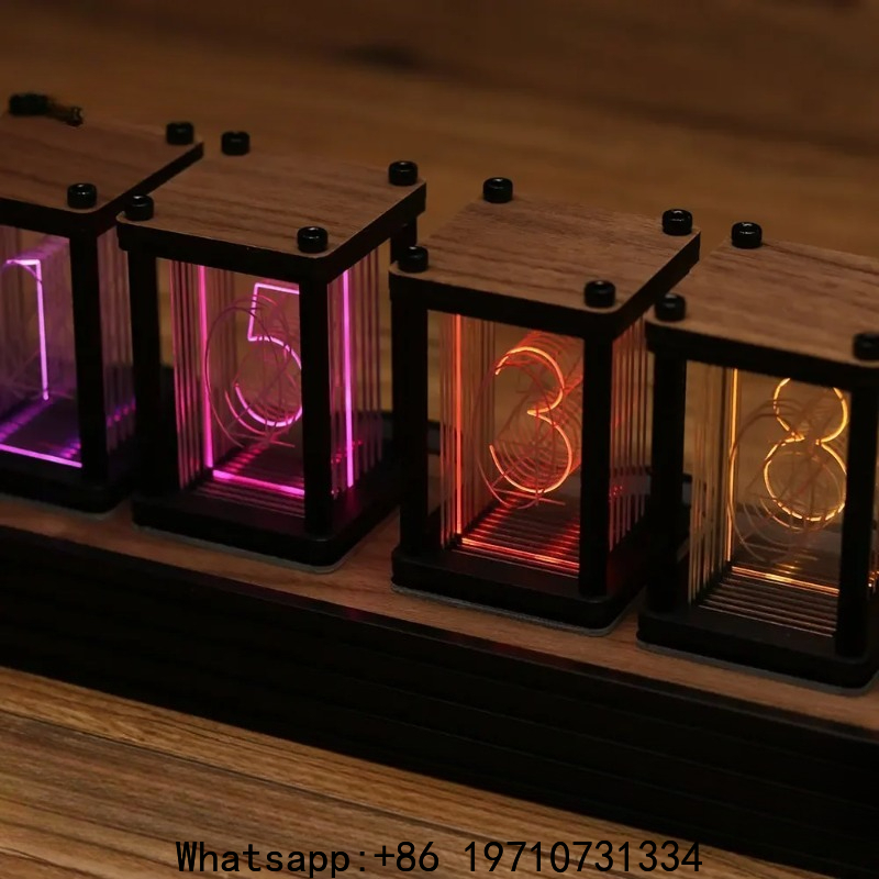 Nixie Tüp Saat DIY Masa Saati  - Diy Electronics Gift Ideas incelemesi ve fiyatı