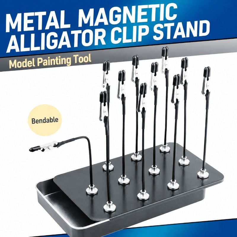 Manyetik Tabanlı, Bükülebilir  - Crocodile Clip Set incelemesi ve fiyatı