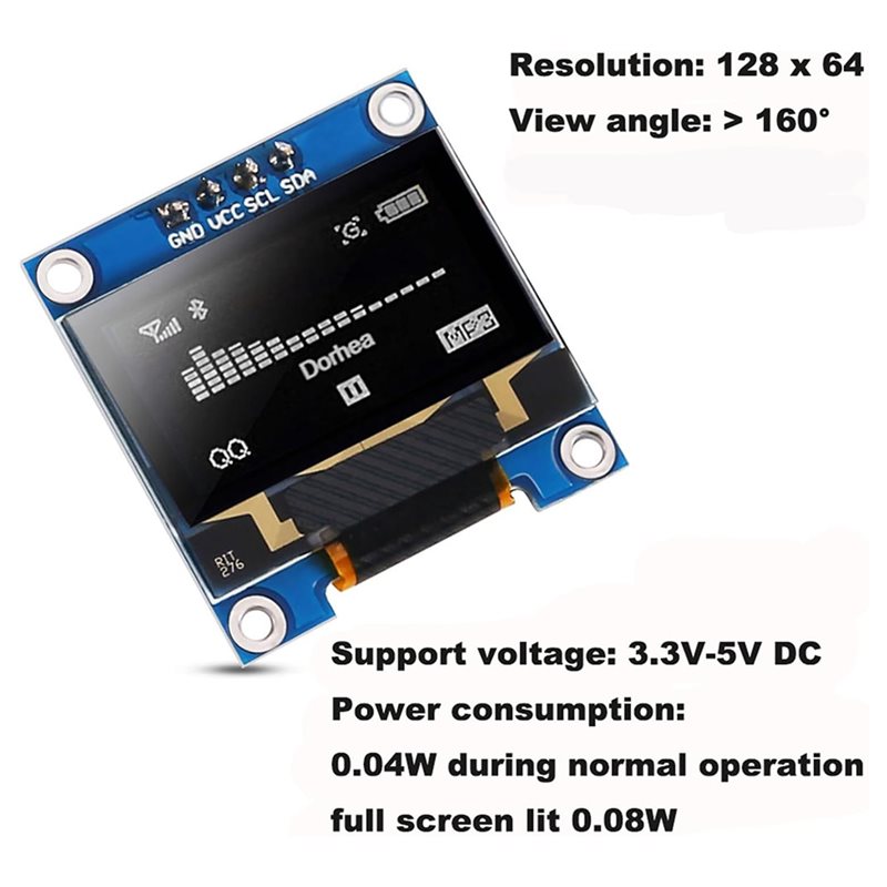 A37T-4 Adet 0.96 Inç OLED Ekra - Oled Display Module incelemesi ve fiyatı