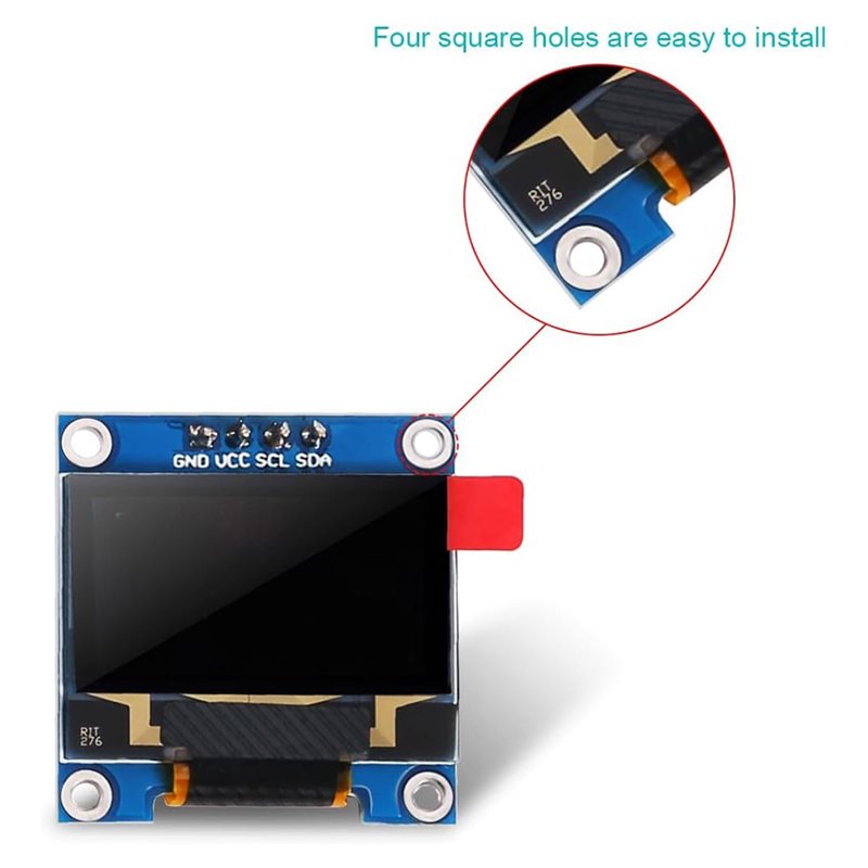 A37T-4 Adet 0.96 Inç OLED Ekra - Oled Display Module incelemesi ve fiyatı