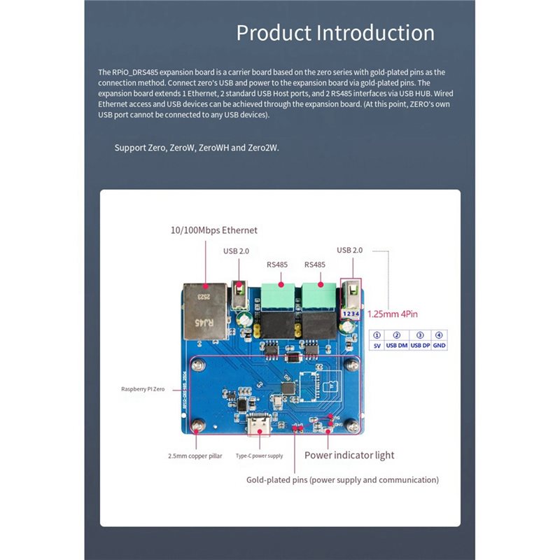 A46U Rpi0-DRS485 Çift RS485 Ge - Raspberry Pi Zero incelemesi ve fiyatı
