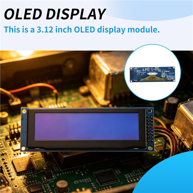 3.12 İnç OLED Ekran 256X64 SSD - Oled Display Module incelemesi ve fiyatı